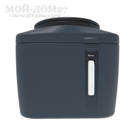 Торфяной туалет Rostok Eco 25 Графит | Мой-Дом27 | Стационарный торфяной биотуалет графитового цвета емкостью верхнего бака 20 л. и&nbsp;нижнего бака 45 л.<br>
 Отличительная черта туалета в разделении фракций в разные ёмкости. Это упрощает обслуживание туалета и избавляет от неприятного запаха в помещении.<br>
Высота сиденья: 45 см